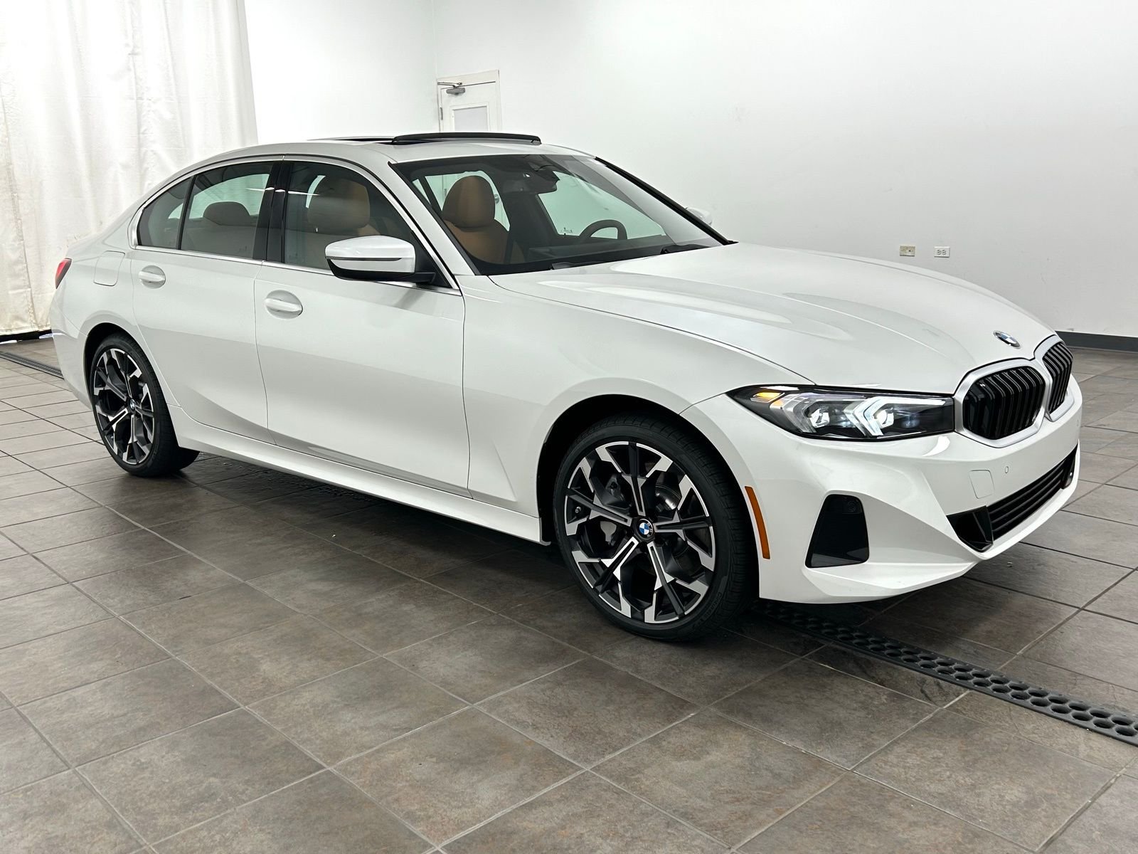 Certified Used 2025 Mineral White Metallic BMW 330i xDrive image 6