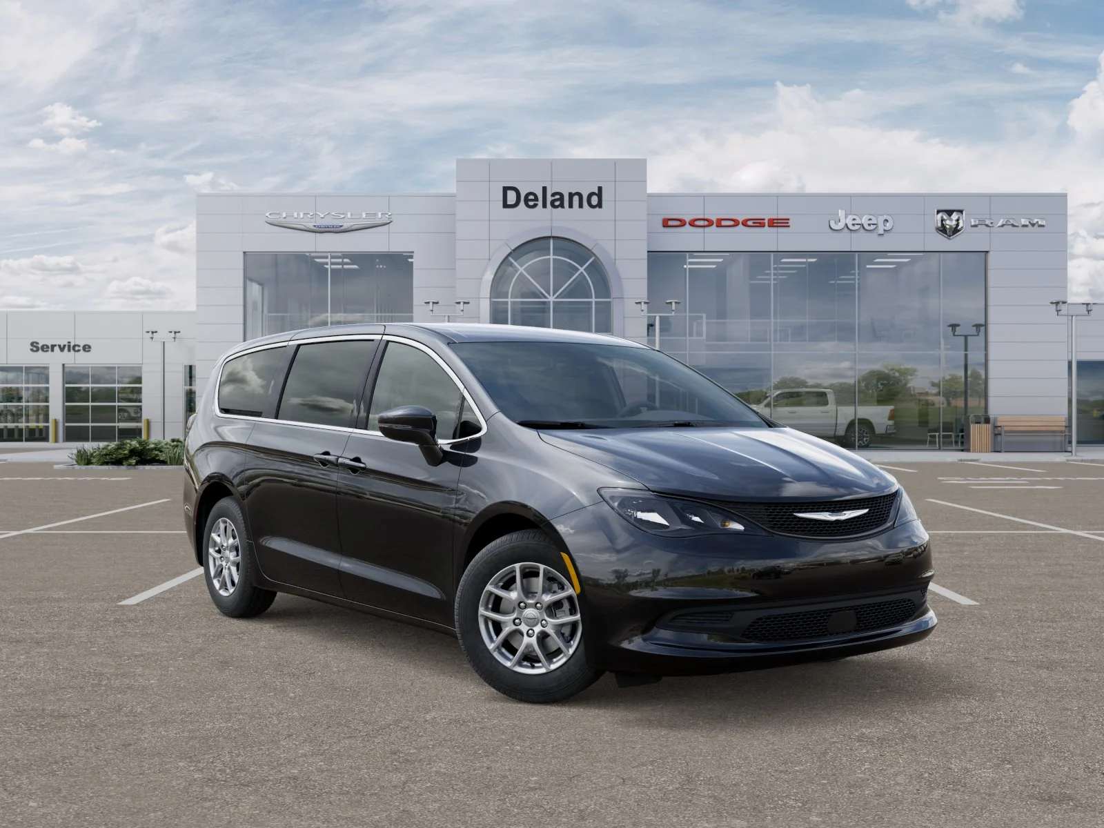 New 2026 Diamond Black Crystal Pearl-Coat Exterior Paint Chrysler LX image 33