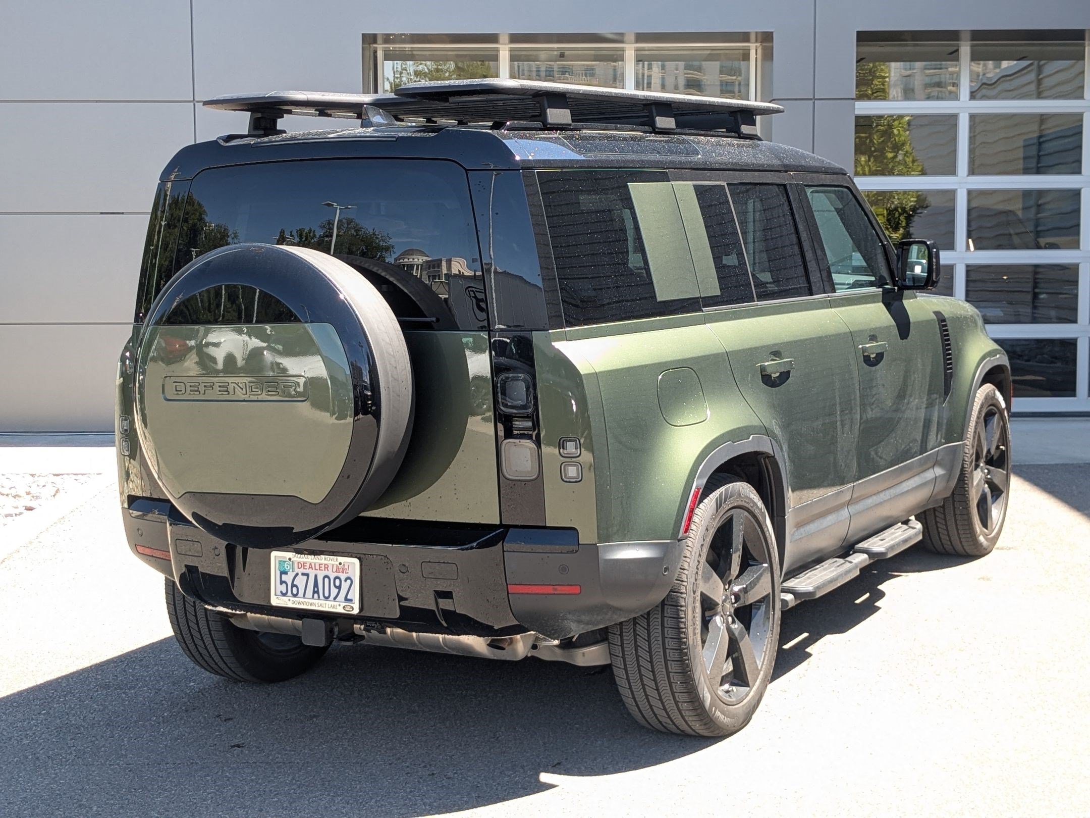 Certified Used 2026 Woolstone Green Metallic Land Rover 110 P300 S image 5