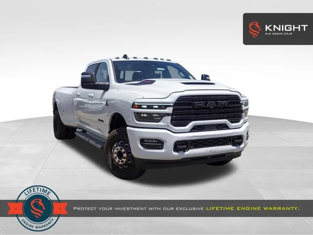 New 2026 Bright White Clear-Coat Exterior Paint RAM Laramie image 1