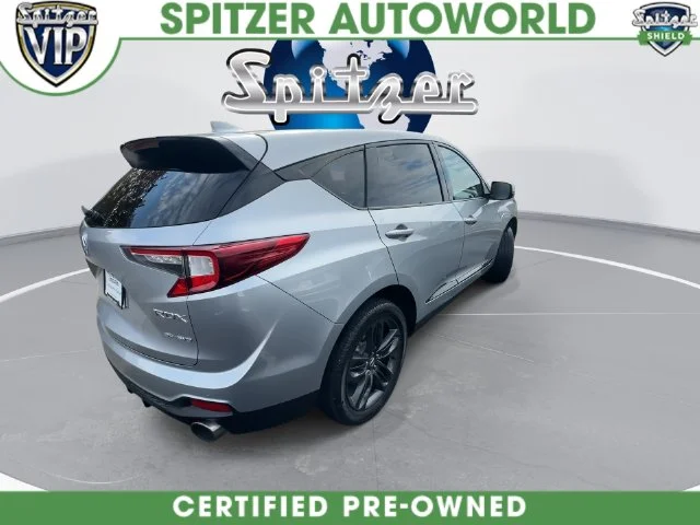 Certified Used 2023 Lunar Silver Metallic Acura SH-AWD A-SPEC image 15