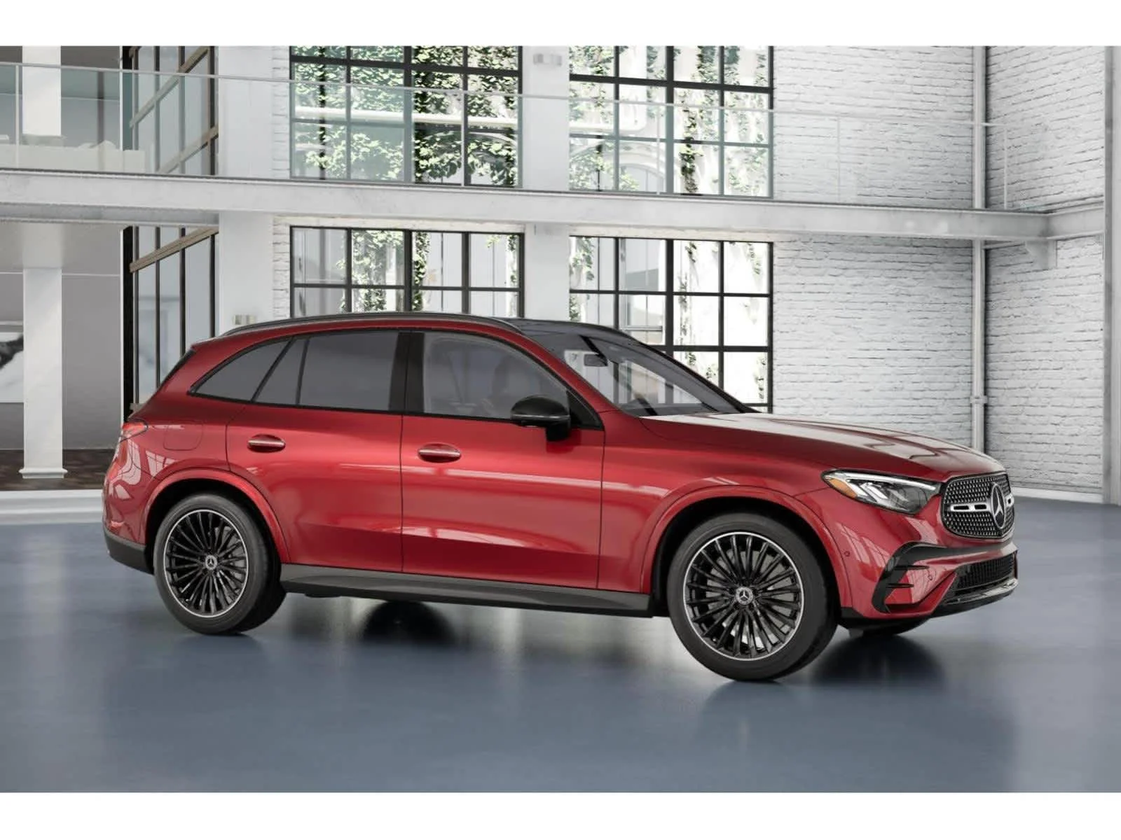 New 2026 MANUFAKTUR Patagonia Red Metallic Mercedes-Benz GLC 300 image 13
