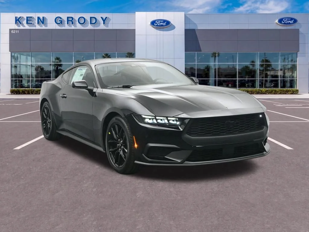 New 2026 Shadow Black Ford EcoBoost image 1