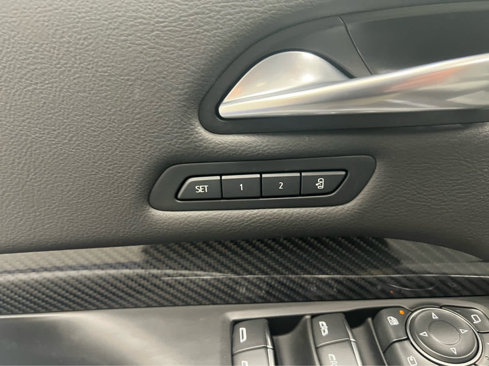 Used 2024 Stellar Black Metallic Cadillac AWD Sport image 19