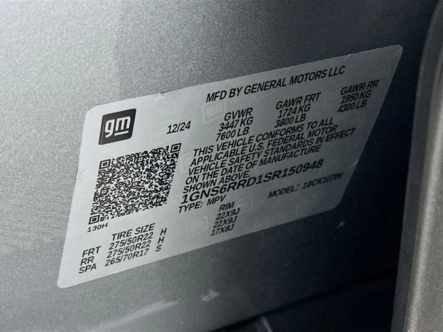 Certified Pre-Owned 2025 Chevrolet Tahoe RST