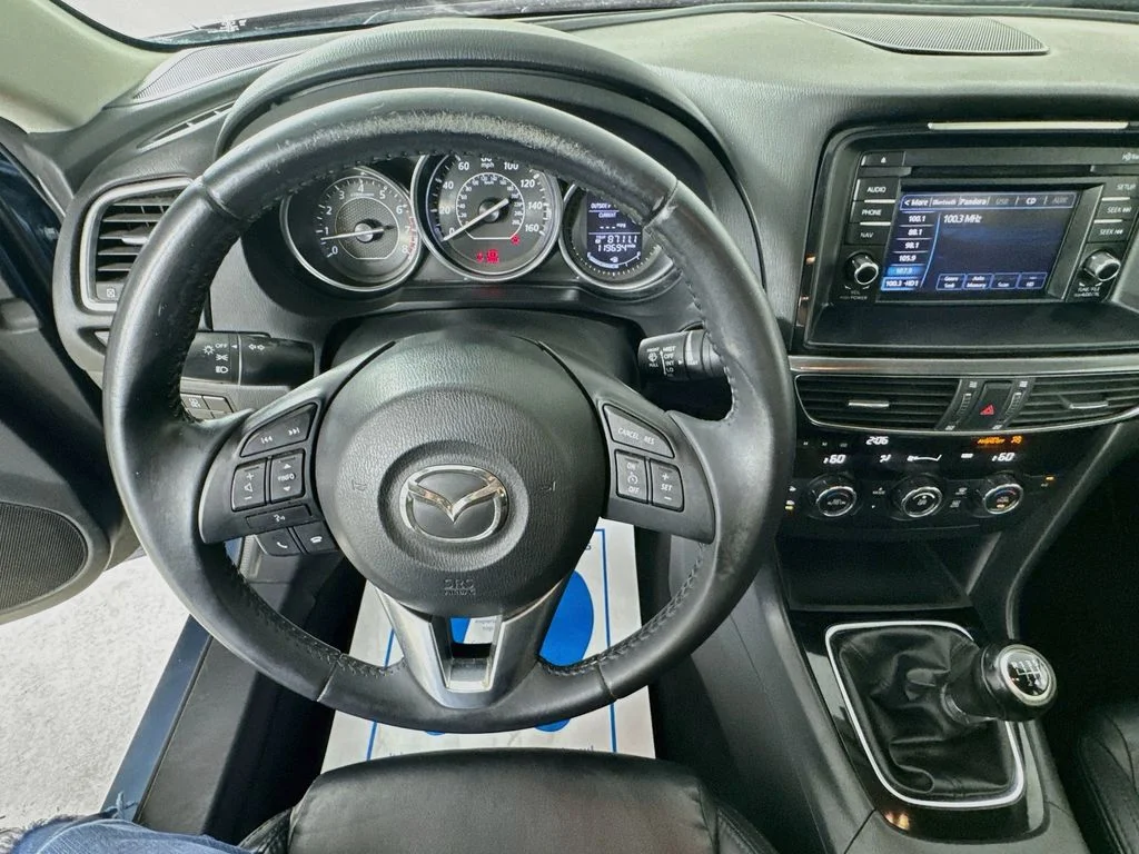 Used 2015 Blue Reflex Mica Mazda i Touring image 12