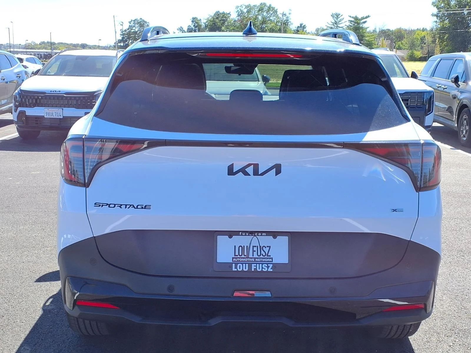 New 2027 Glacial White Pearl / Black Ro Kia X-Line image 16