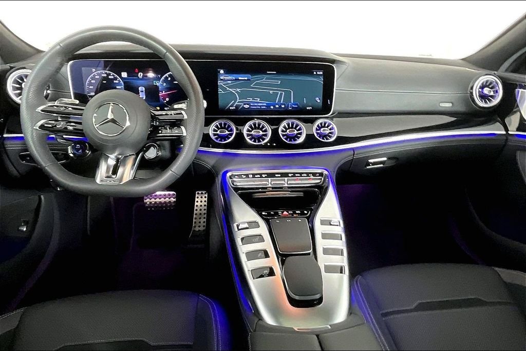 New 2026 Obsidian Black Metallic Mercedes-Benz AMG® GT 43 4-Door Coupe image 5