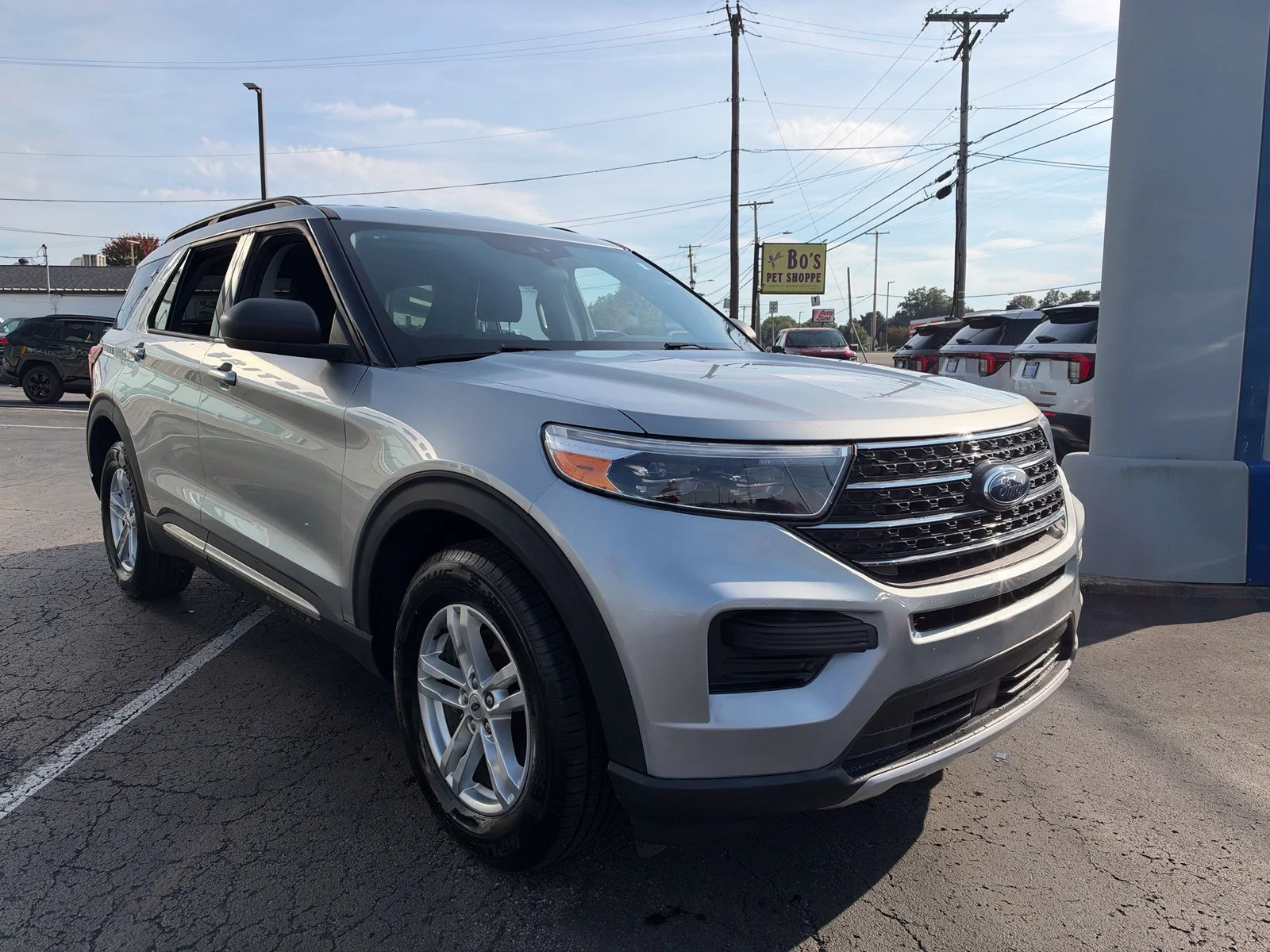 Used 2023 Iconic Silver Metallic Ford XLT image 8
