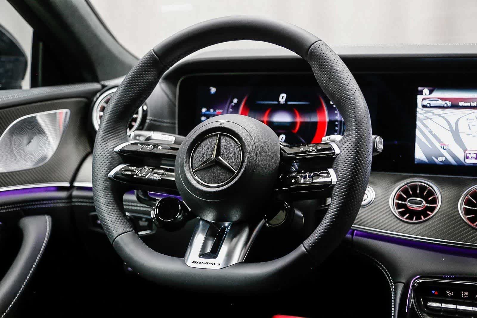 New 2026 MANUFAKTUR Moonlight White Metallic Mercedes-Benz AMG® GT 53 4-Door Coupe image 41