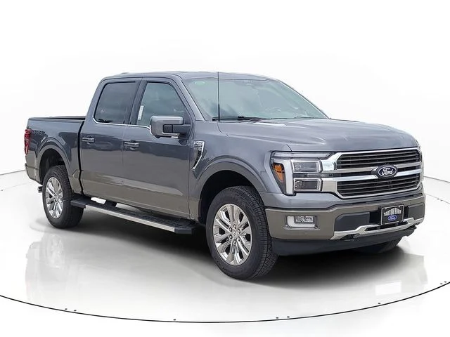 New 2026 Gray Metallic Ford King Ranch image 3