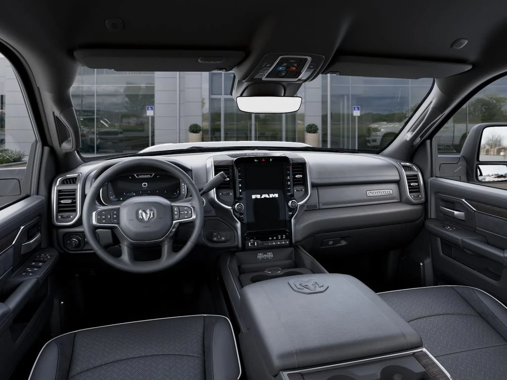 New 2026 Bright White Clear-Coat Exterior Paint RAM Laramie image 15
