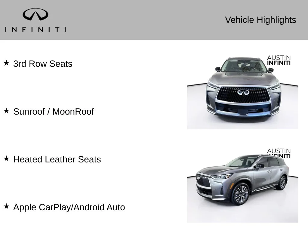 Certified Used 2027 Gray INFINITI LUXE image 3