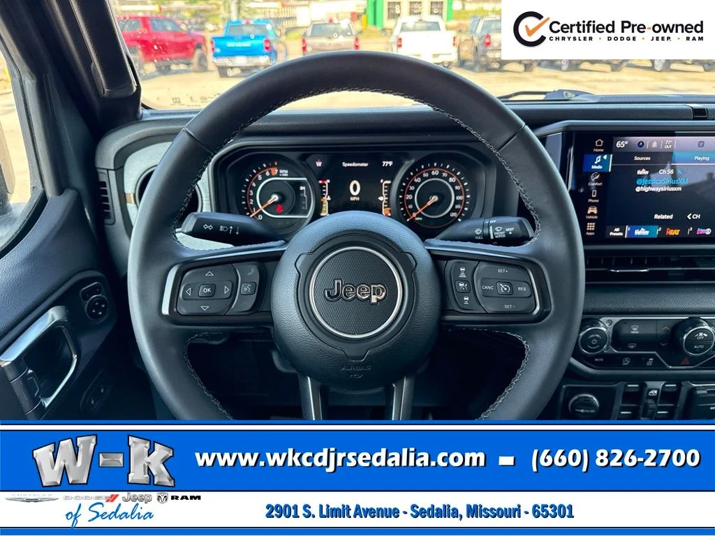 Certified Used 2025 Gray Jeep Willys image 37