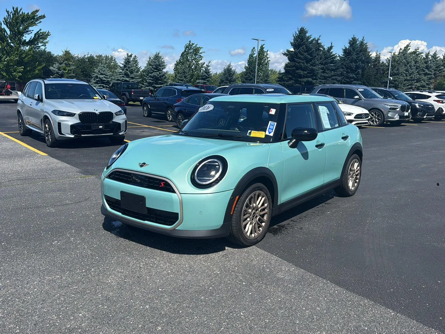 Used 2026 Ocean Wave Green Metallic MINI Cooper S image 7