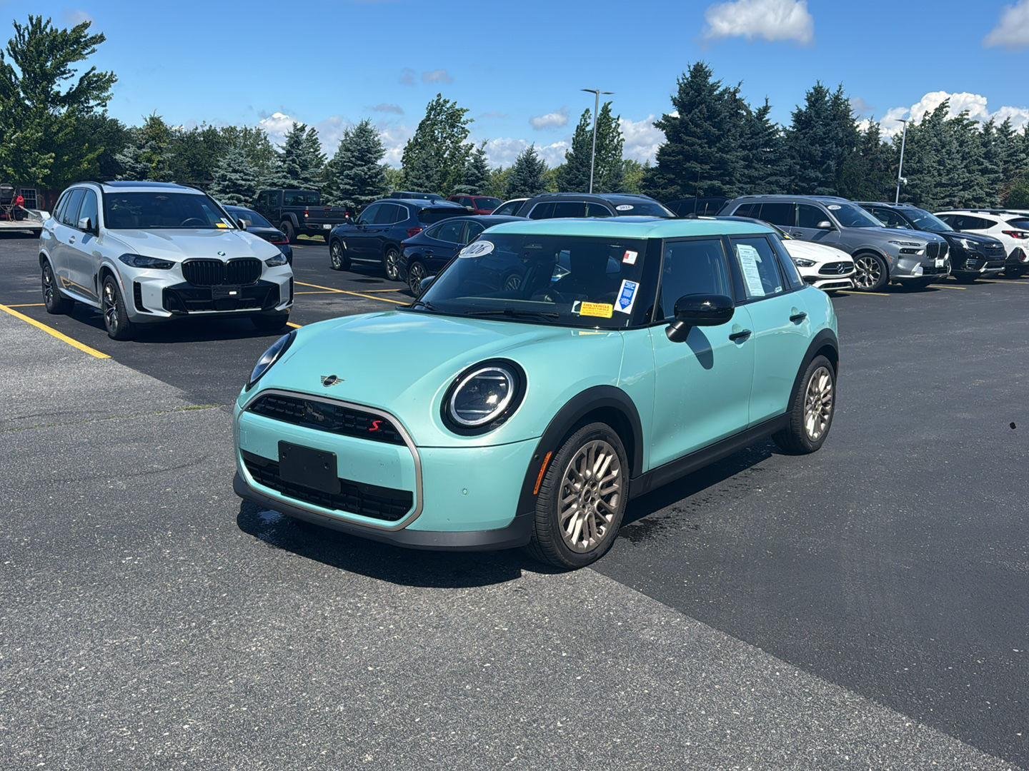 Used 2026 Ocean Wave Green Metallic MINI Cooper S image 7