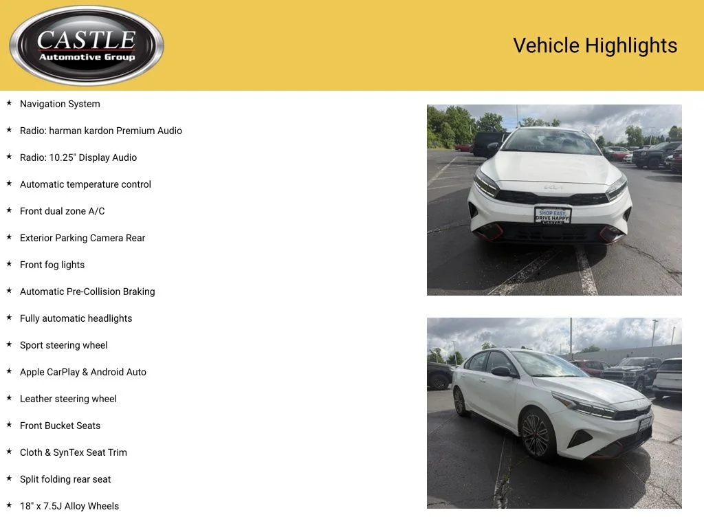 Used 2023 White Kia GT image 4