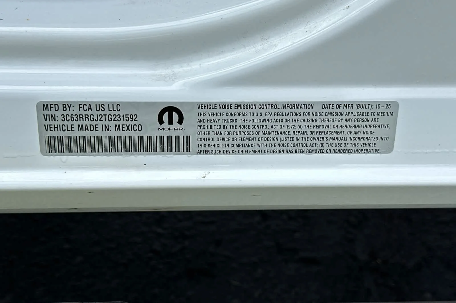 Certified Used 2026 Bright White Clearcoat Ram Tradesman image 26