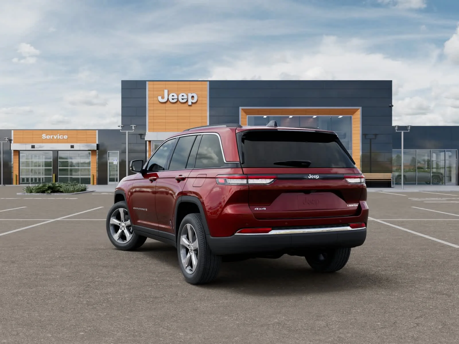 New 2026 Velvet Red Pearlcoat Jeep Limited image 3
