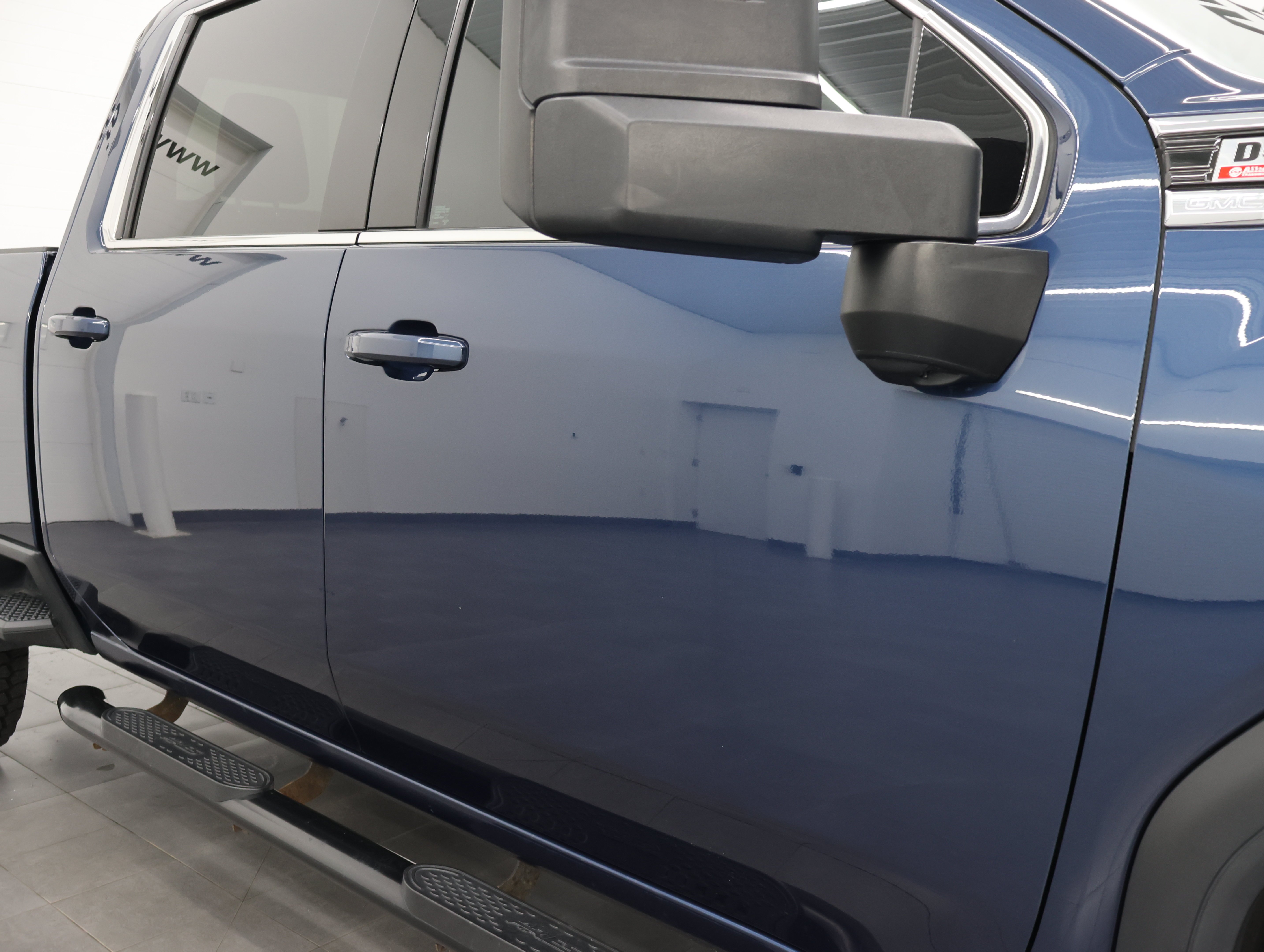 Used 2023 Pacific Blue Metallic GMC 4x4 Crew Cab SLE: CREW-SHORT-SLE-6.6L DIESEL-4WD-NEW TIRES-BACKUP CAM image 24