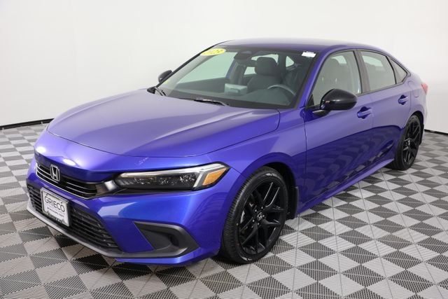 Used 2023 Aegean Blue Metallic Honda Sport image 4