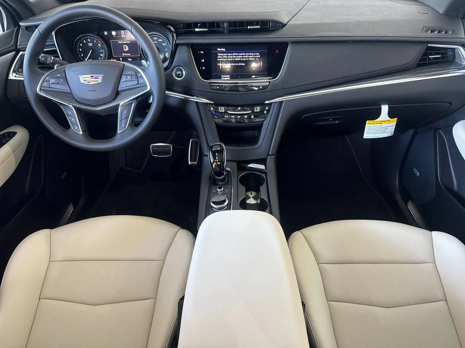 New 2025 Crystal White Tricoat Cadillac Sport image 12