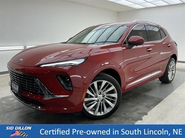 Brilliant Red 2025 Buick Envision SUV / Crossover All-Wheel Drive Automatic