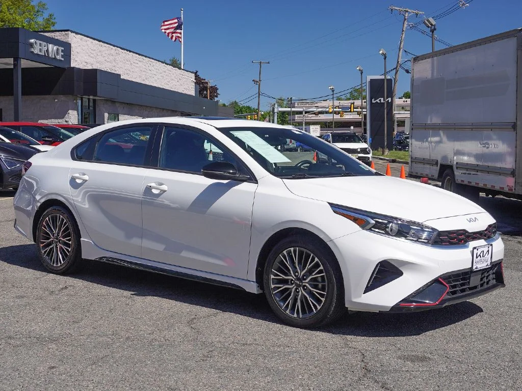 Used 2023 Kia Forte GT-Line with VIN 3KPF54AD4PE563610 for sale in Riverdale, NJ