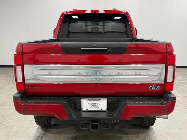 Used 2022 Red Ford Platinum Tremor image 10