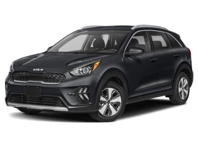 Used 2022 Deep Cerulean Kia LX image 1