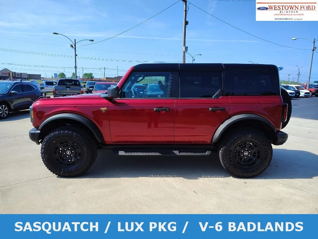 New 2026 Ruby Red Metallic Tinted Clearcoat Ford Badlands® image 3