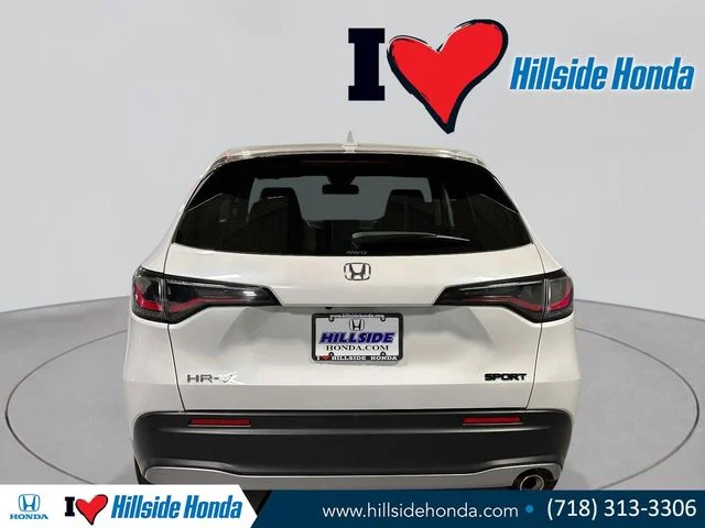 Certified Used 2024 Platinum White Pearl Honda 5DR AWD SPORT image 5