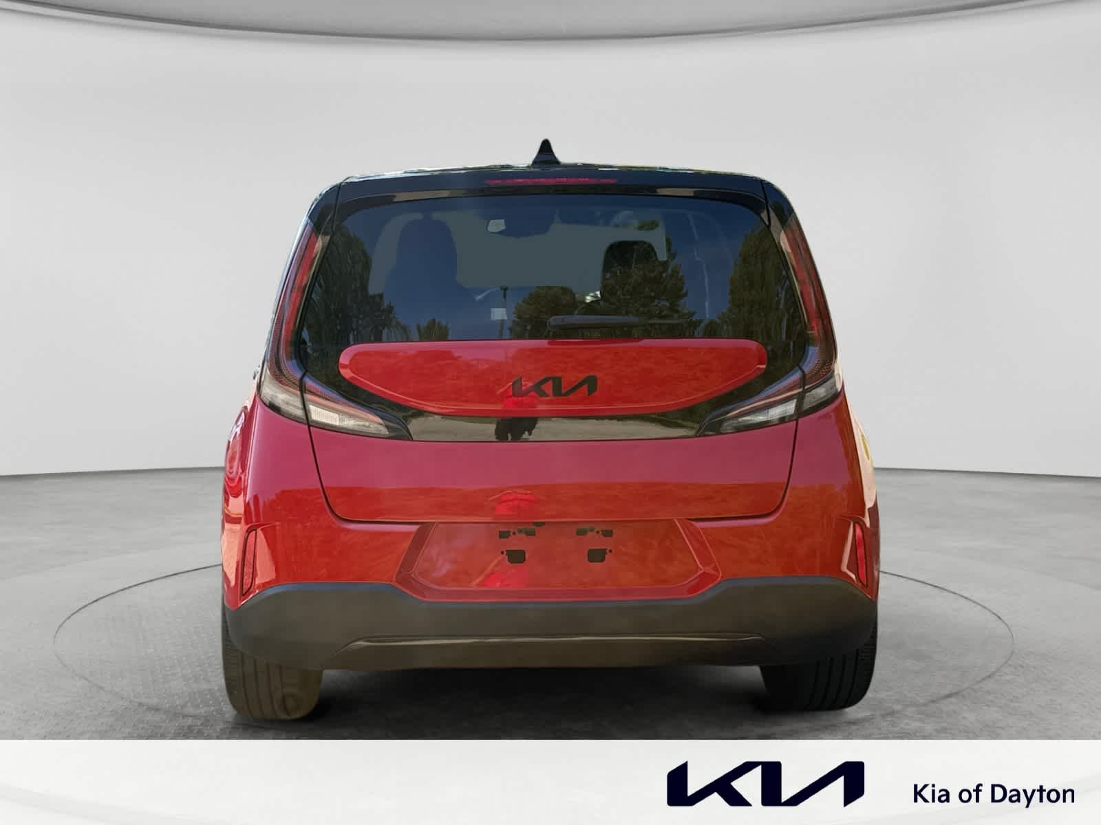 Certified Used 2025 Inferno Red/Black Roof Kia EX image 6