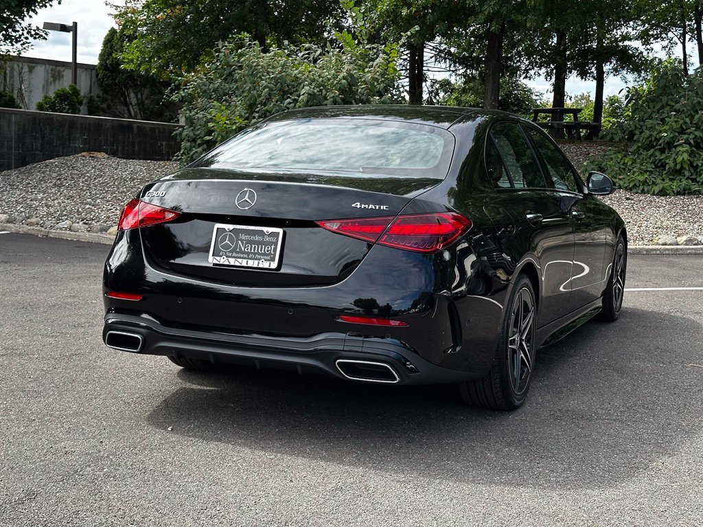 Certified Used 2023 Black Mercedes-Benz C 300 image 3