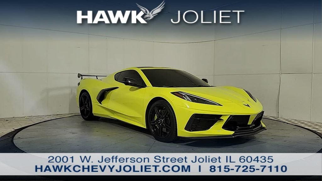 Used 2020 Yellow Chevrolet Stingray image 2
