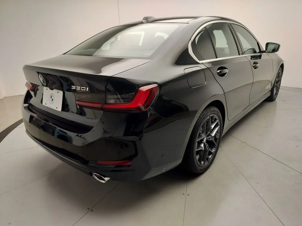 New 2026 Black Sapphire Metallic BMW 330i image 3