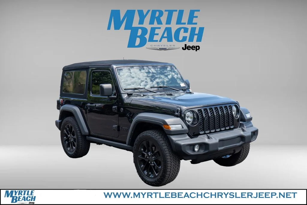 Used 2024 Black Clearcoat Jeep Sport image 8