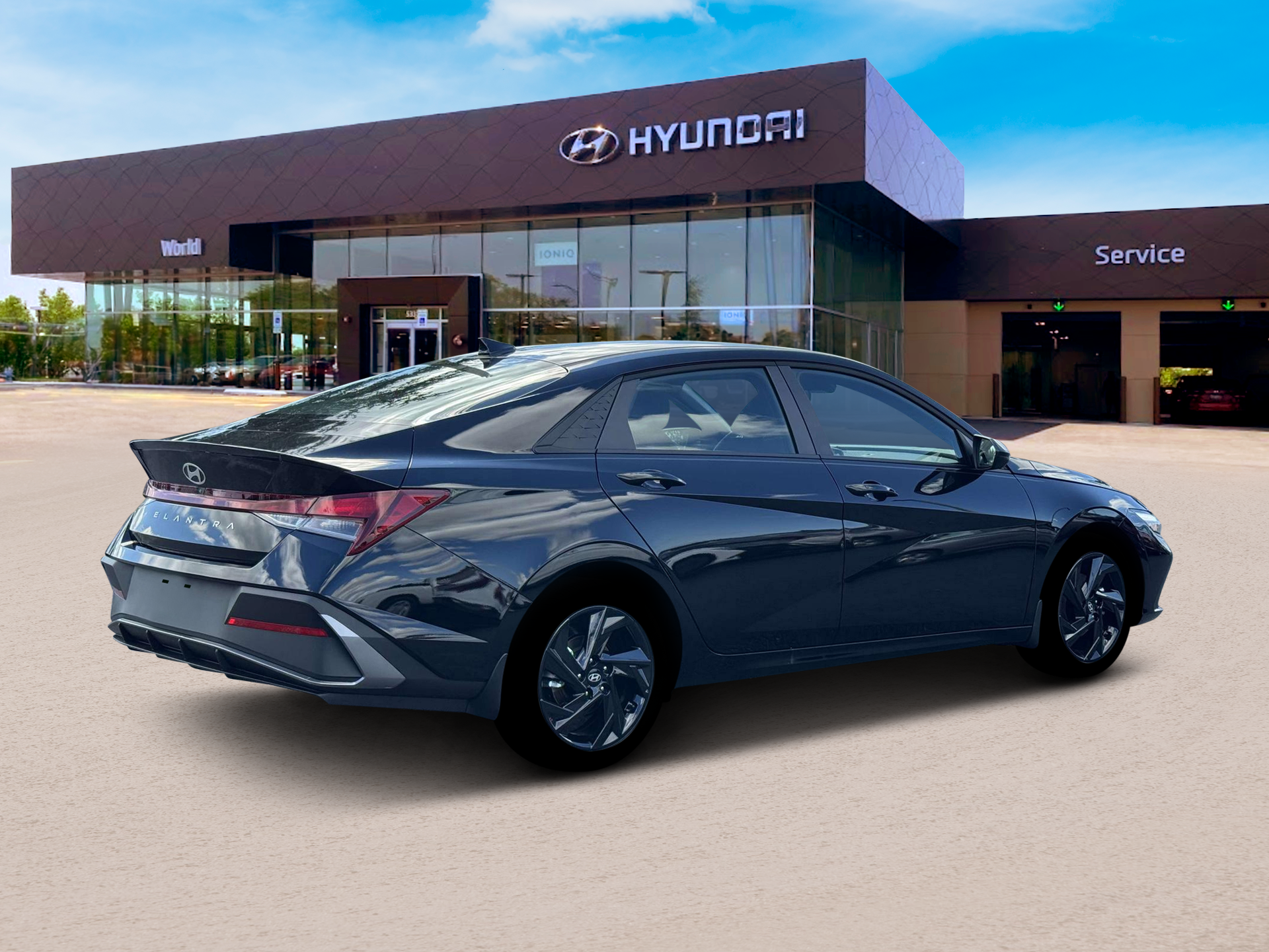 New 2026 Abyss Black Hyundai SEL Sport image 8