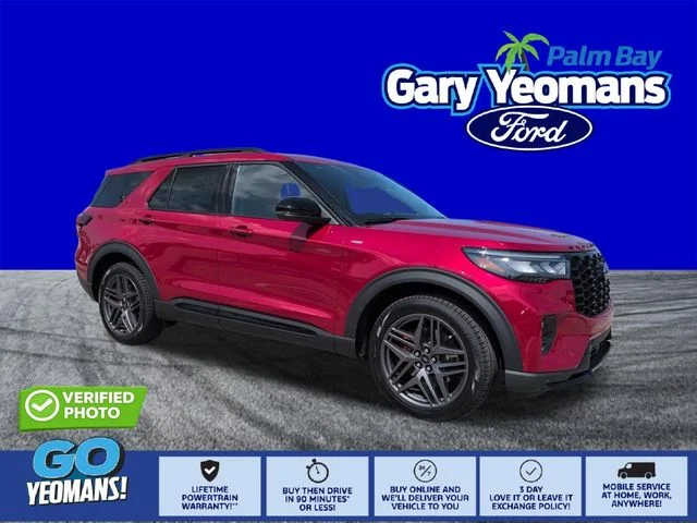 New 2026 Rapid Red Metallic Tinted Clearcoat Ford ST-Line image 1