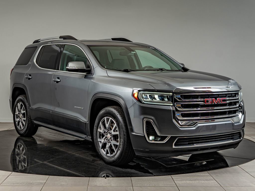 Used 2020 Satin Steel Metallic GMC SLT image 3