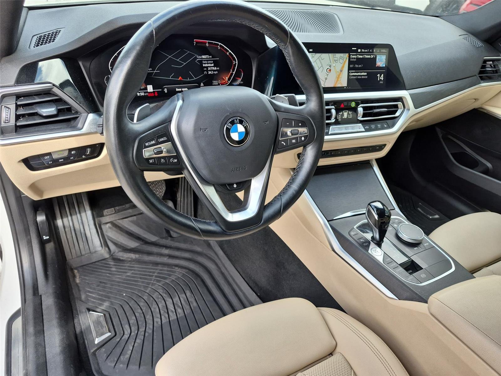Used 2022 Mineral White Metallic BMW 330i xDrive image 17