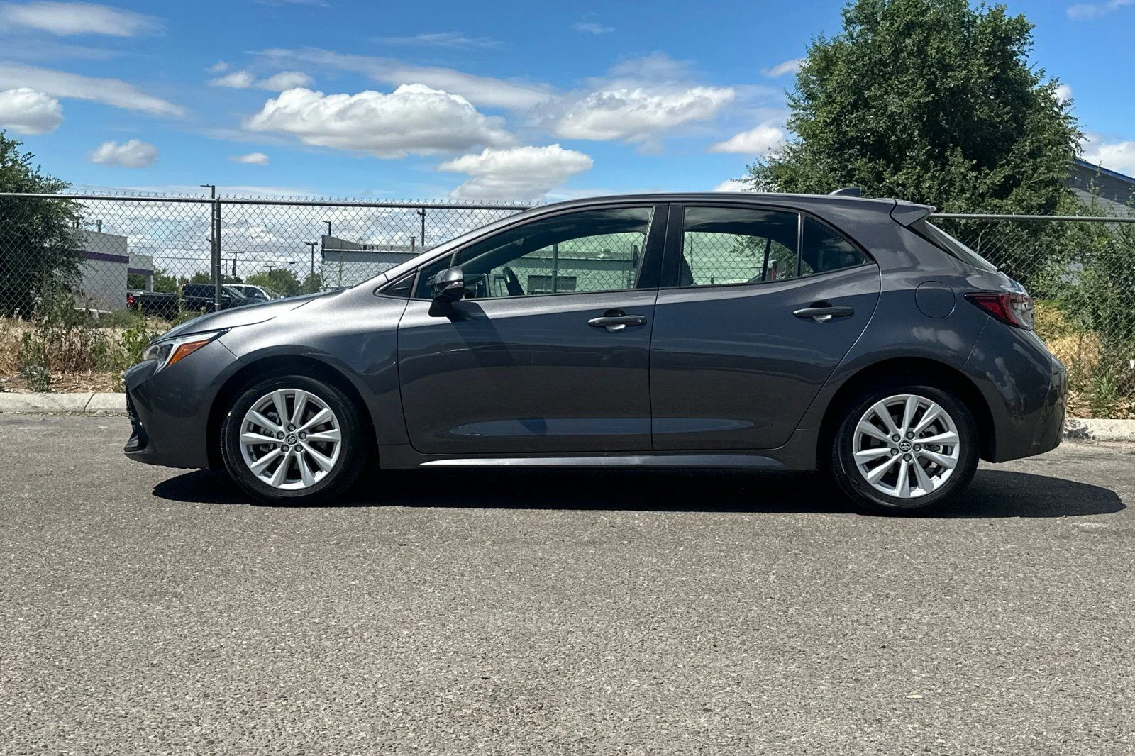 Used 2025 Gray Toyota SE image 7