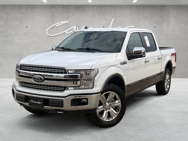 Certified Used 2019 Oxford White Ford Lariat image 1