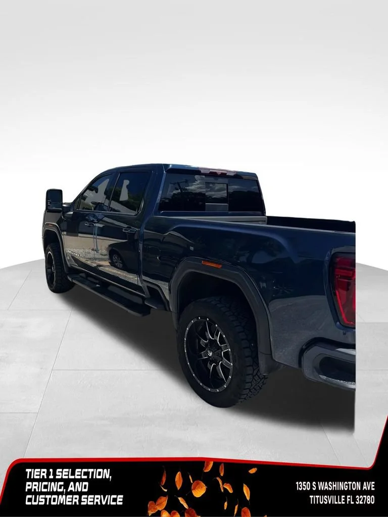 Certified Used 2023 PACIFIC BLUE METALLIC GMC AT4 image 3