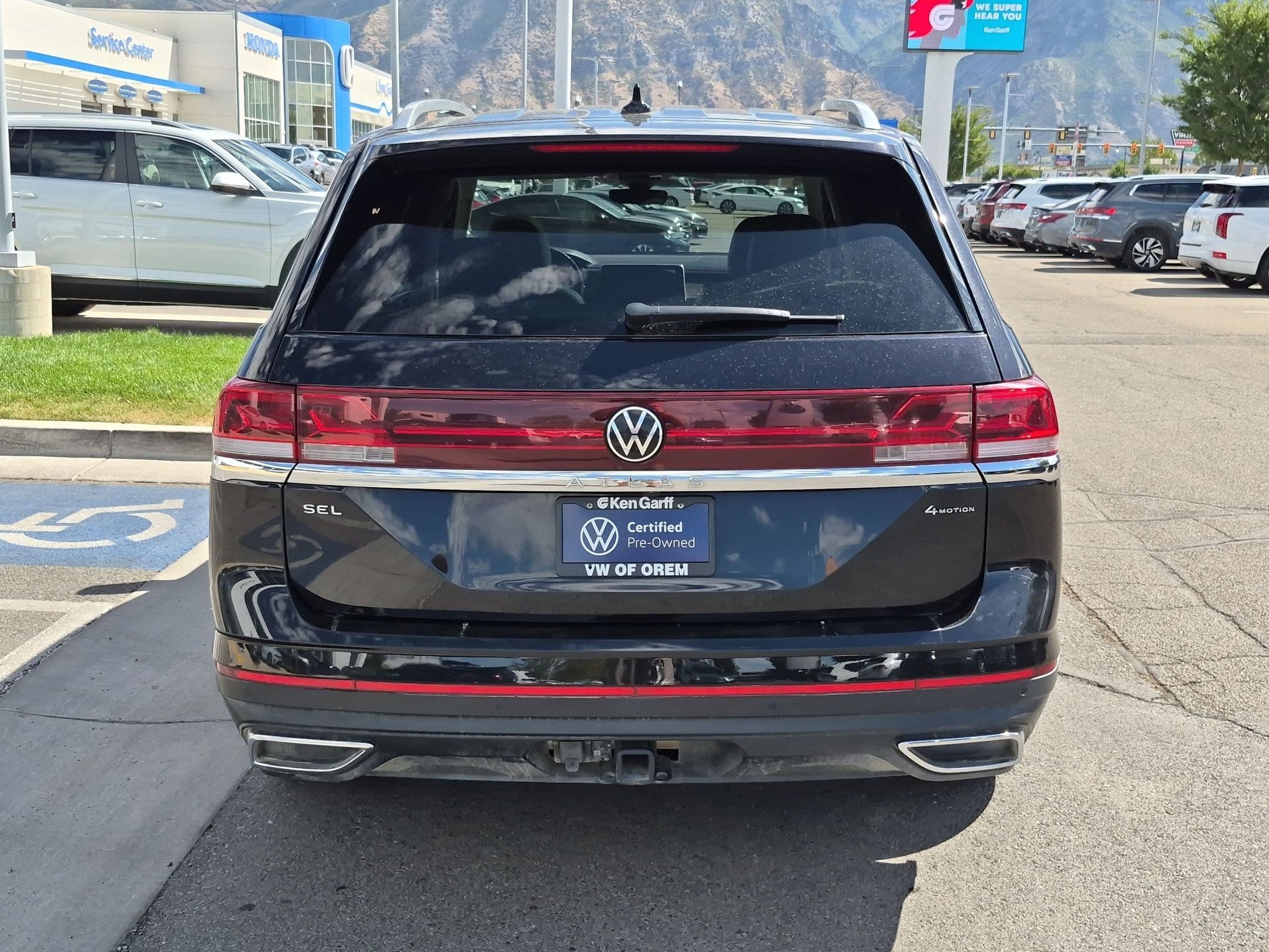Certified Used 2025 Deep Black Pearl Volkswagen 2.0T SEL image 5