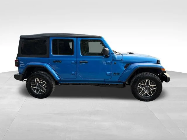 New 2026 Hydro Blue Pearl Coat Jeep Sahara image 8
