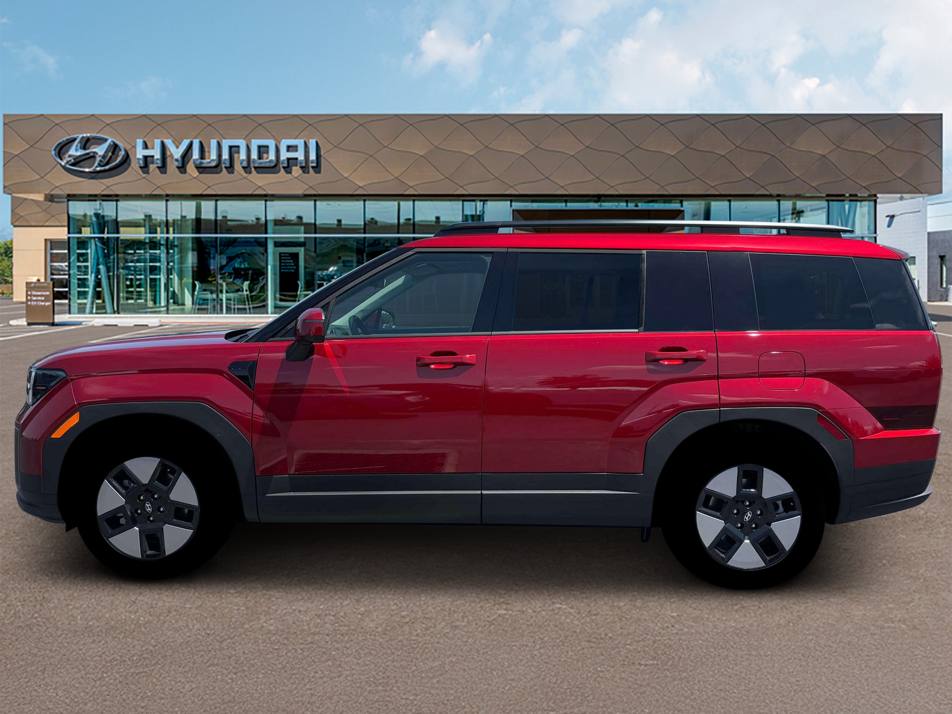 New 2026 Ultimate Red Hyundai SEL image 3