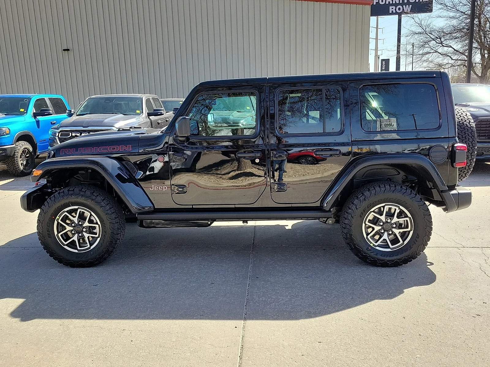 New 2026 Black Jeep 4-DOOR RUBICON image 2