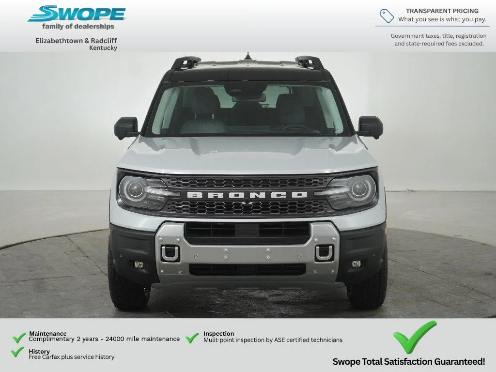 New 2026 Space White Metallic Ford Badlands® image 12