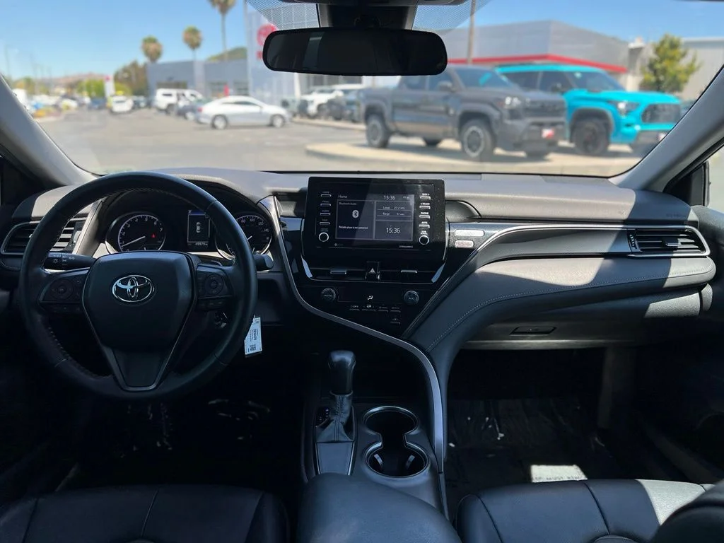 Used 2021 Black Toyota SE image 9